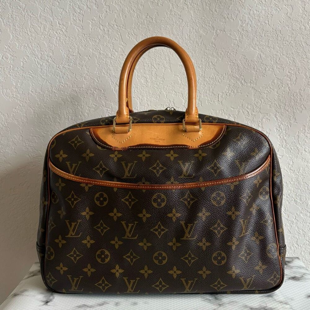 LOUIS VUITTON Monogram Deauville Handbag